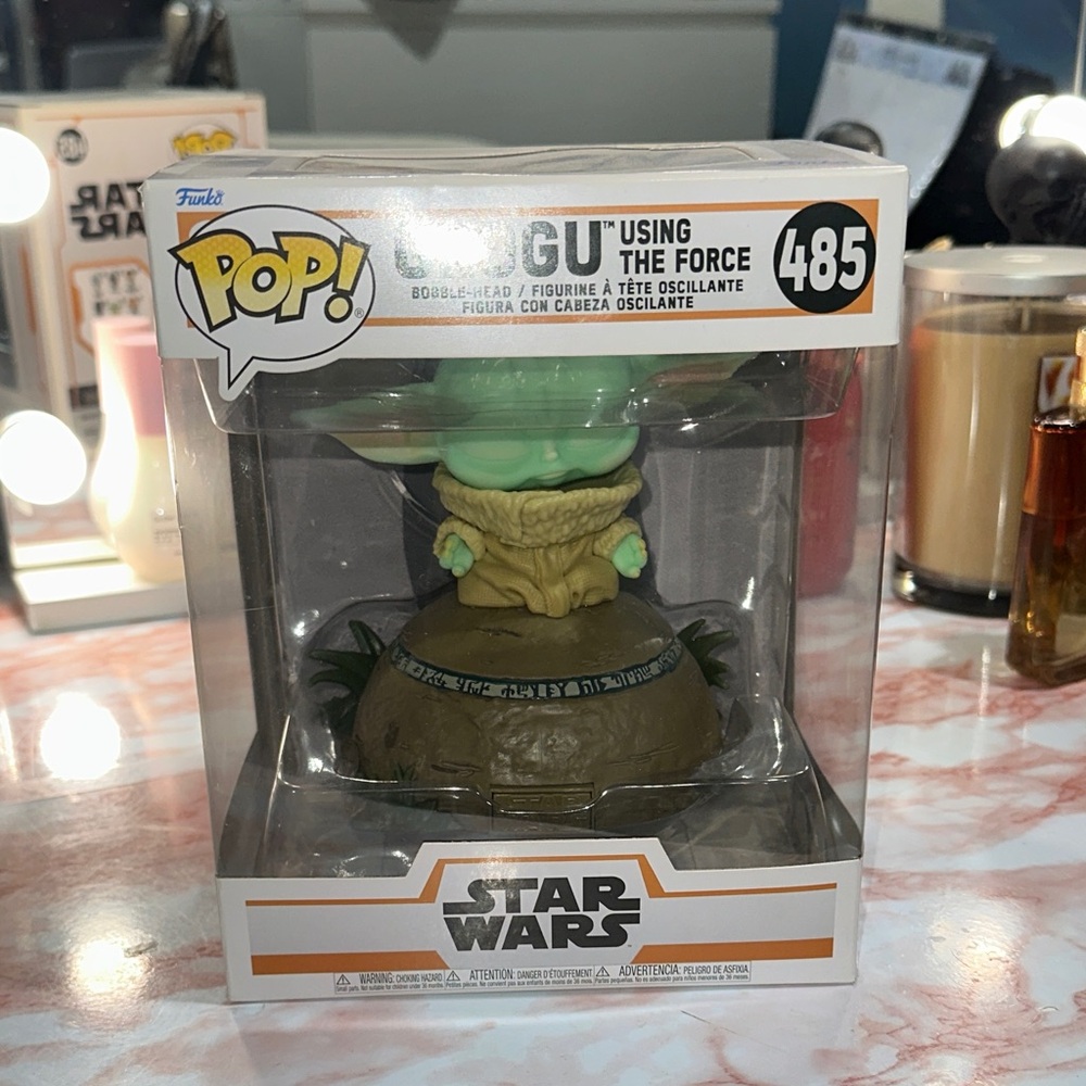 Funko Pop! Grogu Green and Brown Figure